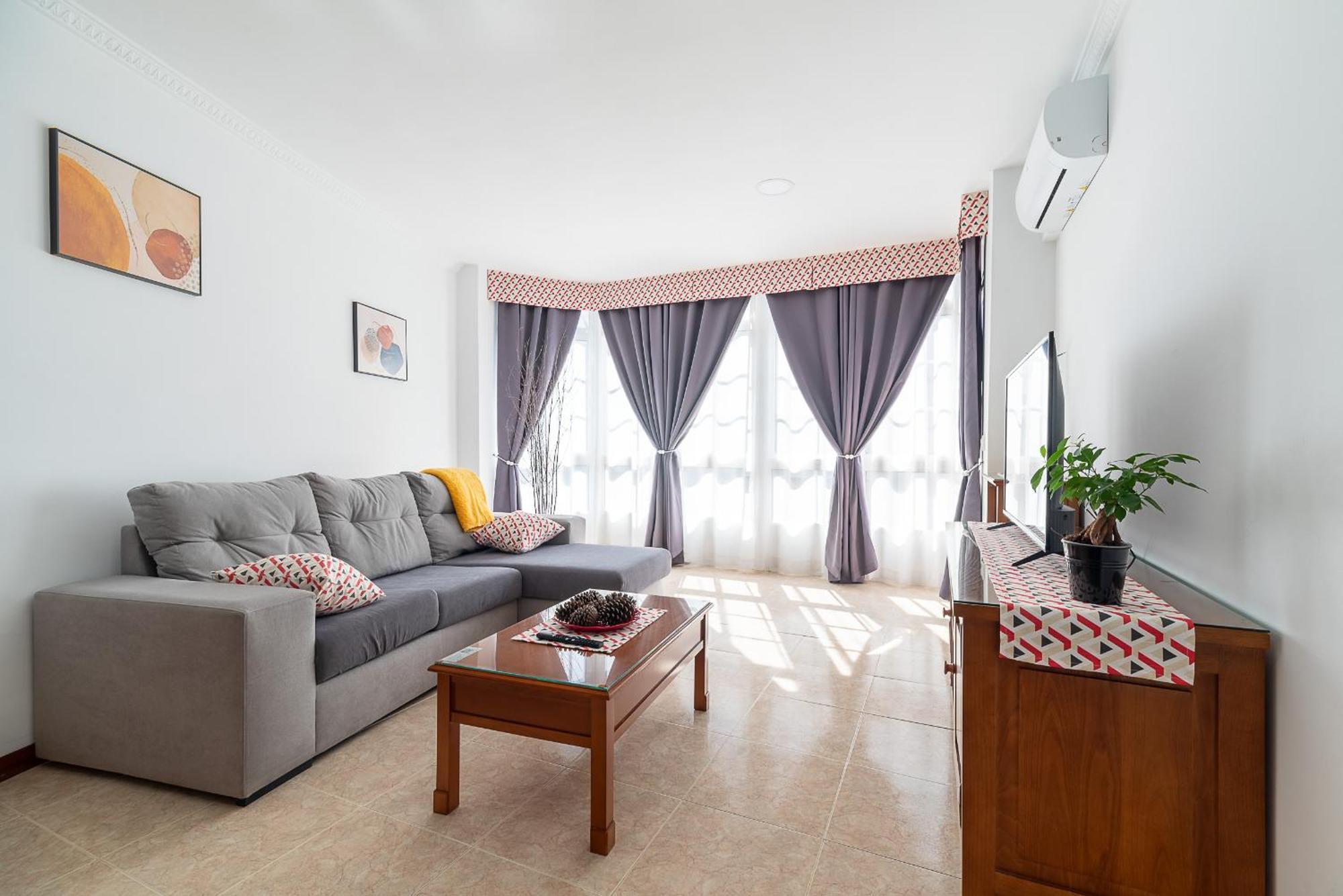 דירות Moaña Apartamento Espacioso Cerca De La Playa Con Aire Acondicionado מראה חיצוני תמונה
